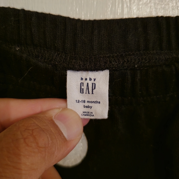 Baby Gap Boys Jogging Pants with Monster Face Detail Size 12-18 months - Picture 3 of 3